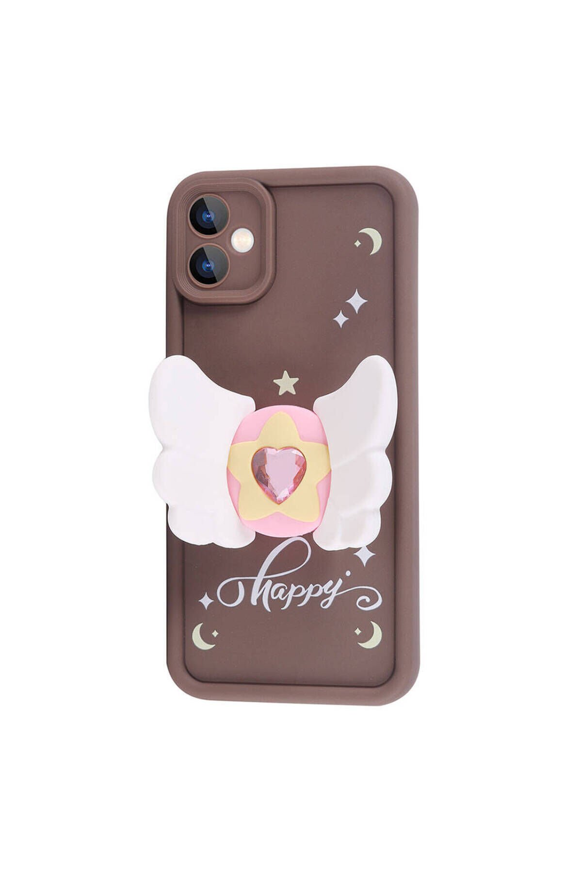 Galaxy A05 Kılıf Kamera Korumalı Figür Tasarımlı NXAR Kapya Kapak-Pembe Açık Pembe Açık