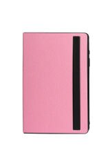 Galaxy Tab A9 Uyumlu Fest Dönebilen Standlı Kılıf-Kırmızı Kırmızı