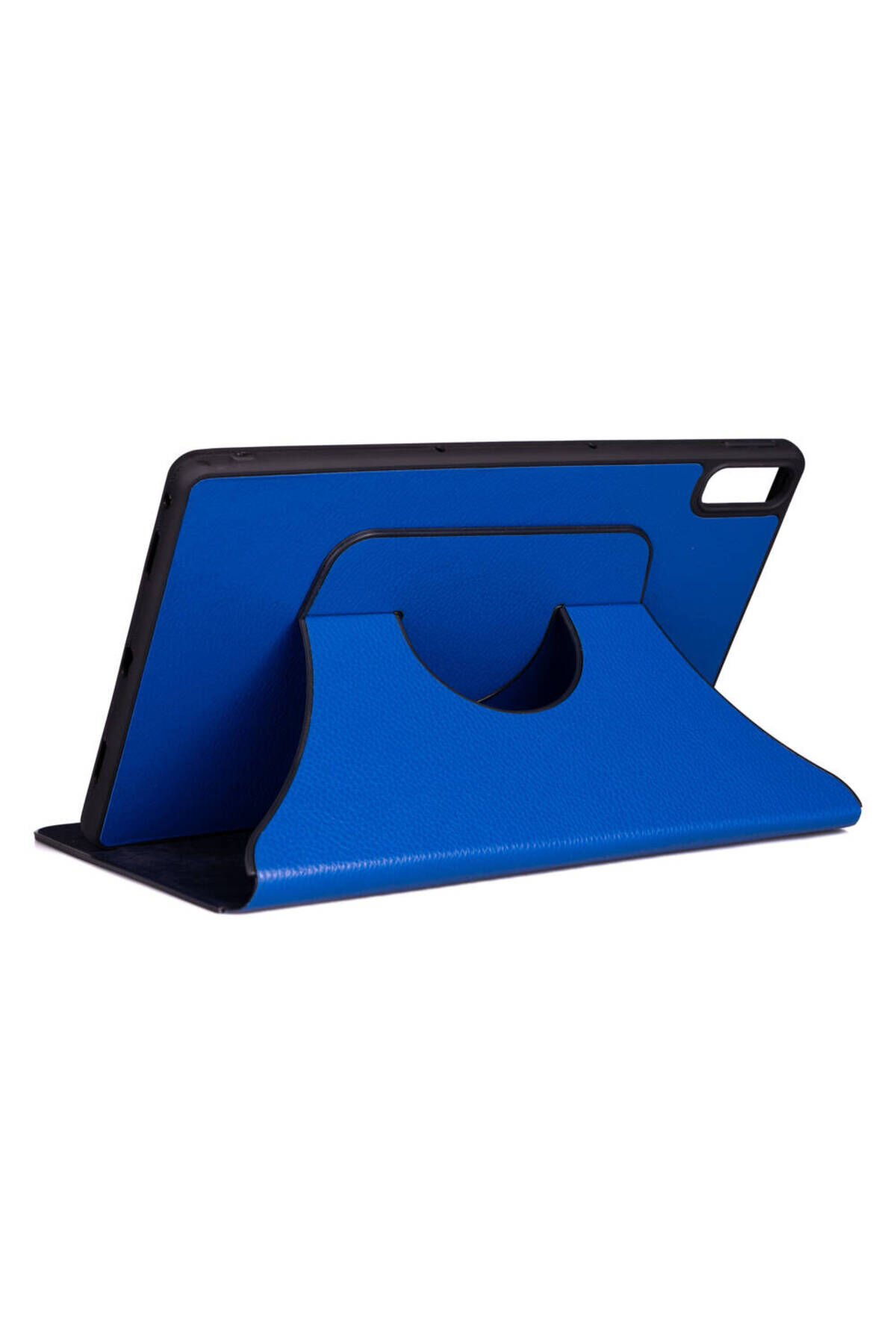 Lenovo Tab P11 11.5'' (2.Nesil) Uyumlu Fest Dönebilen Standlı Kılıf-Lacivert Pudra