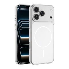 iPhone 17 Pro Max Kılıf Zore M-Safe Şarj Özellikli Kamera Korumalı Spark Kılıf