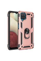 Galaxy A22 4G Kılıf ZPRB Vega Kapak - Rose Gold