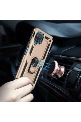 Galaxy A22 4G Kılıf ZPRB Vega Kapak - Rose Gold