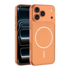 iPhone 17 Pro Kılıf Zore M-Safe Şarj Özellikli Kamera Korumalı Spark Kılıf