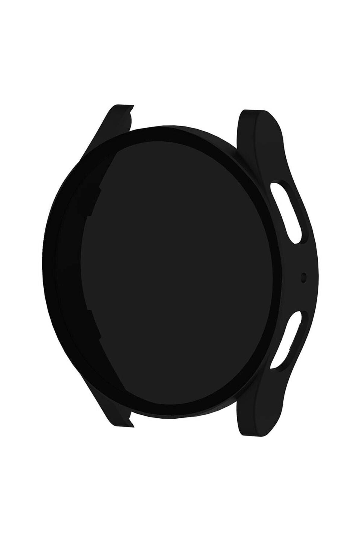 Galaxy Watch 5 40mm Sert PC Kasa ve Privacy Hayalet Ekran Koruyucu BSAY Watch Gard 32 - Siyah Siyah