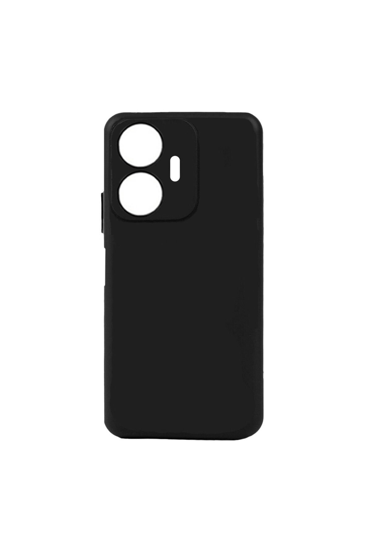 Realme C55 Kılıf BSAY Biye Silikon - Lila Siyah