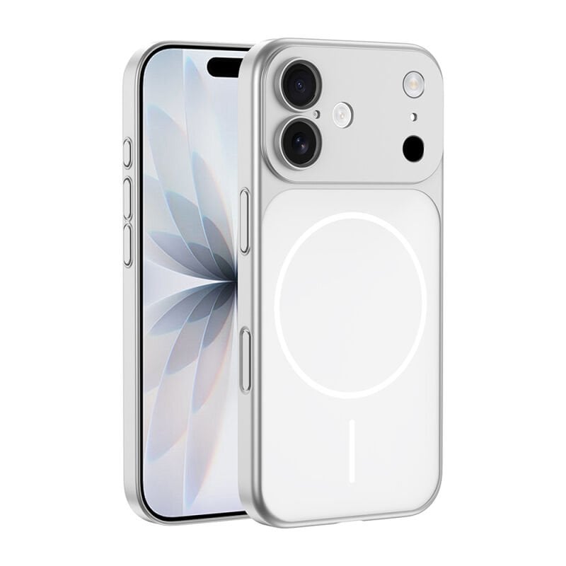 iPhone 17 Kılıf Zore M-Safe Şarj Özellikli Kamera Korumalı Spark Kılıf