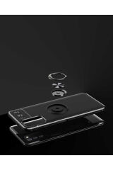 Galaxy A03s Kılıf BSAY Ravel Silikon Kapak - Siyah-Kırmızı Siyah-Mavi