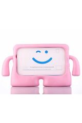 iPad 10.2 (8.Nesil) Uyumlu BSAY iBuy Standlı Tablet Kılıf-Pembe