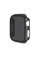 Watch 7 45mm Sert PC Kasa ve Privacy Hayalet Ekran Koruyucu BSAY Watch Gard 32 - Siyah Siyah