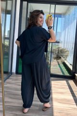 Tsihrt Pantolon Takım Bordo - L