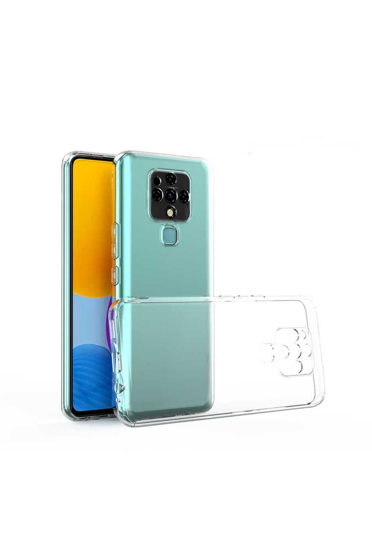 Tecno Camon 16 Kılıf YTSG Kamera Korumalı Süper Silikon Kapak - Renksiz Renksiz