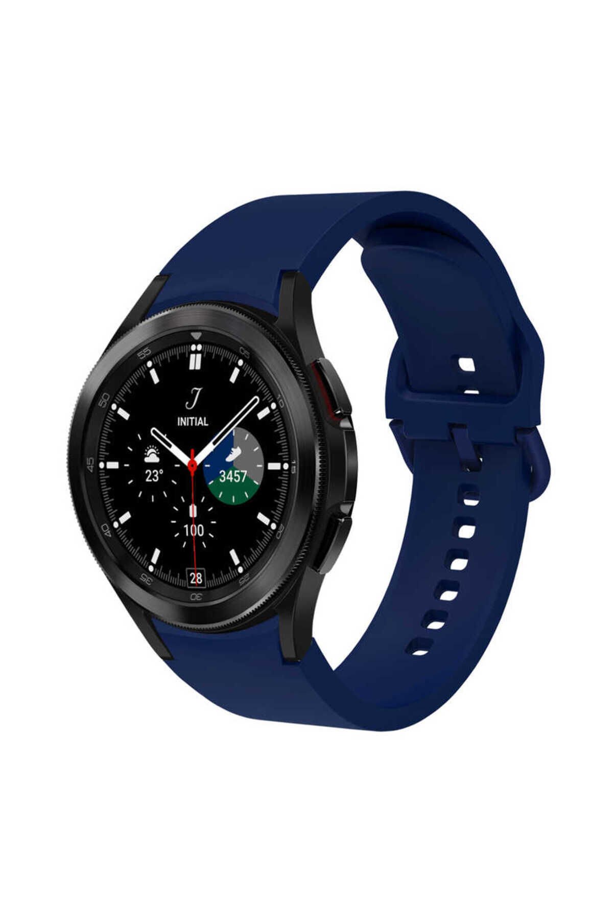 Galaxy Watch 4 44mm KRD-50 Uyumlu BSAY Kordon-Sarı Sarı