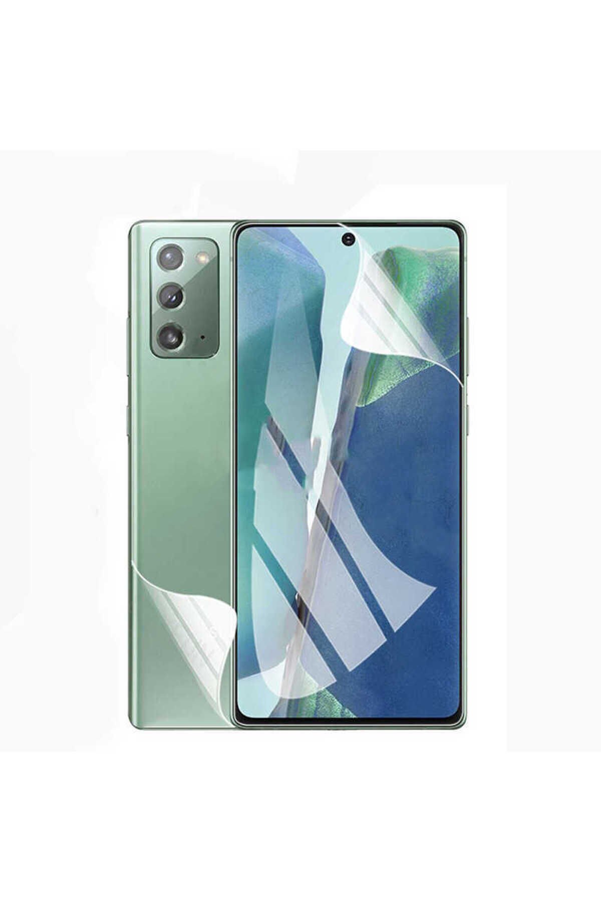 Galaxy Note 20 Zore Süper Pet Ekran Koruyucu Jelatin - Siyah