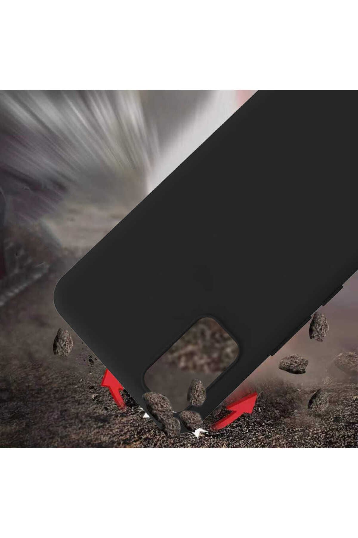 One Plus Nord N10 5G Kılıf BSAY Biye Silikon - Siyah Siyah