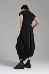 Özel Tasarım Elbise Siyah - M