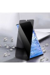 Realme C3 Zore New 5D Privacy Temperli Ekran Koruyucu - Siyah