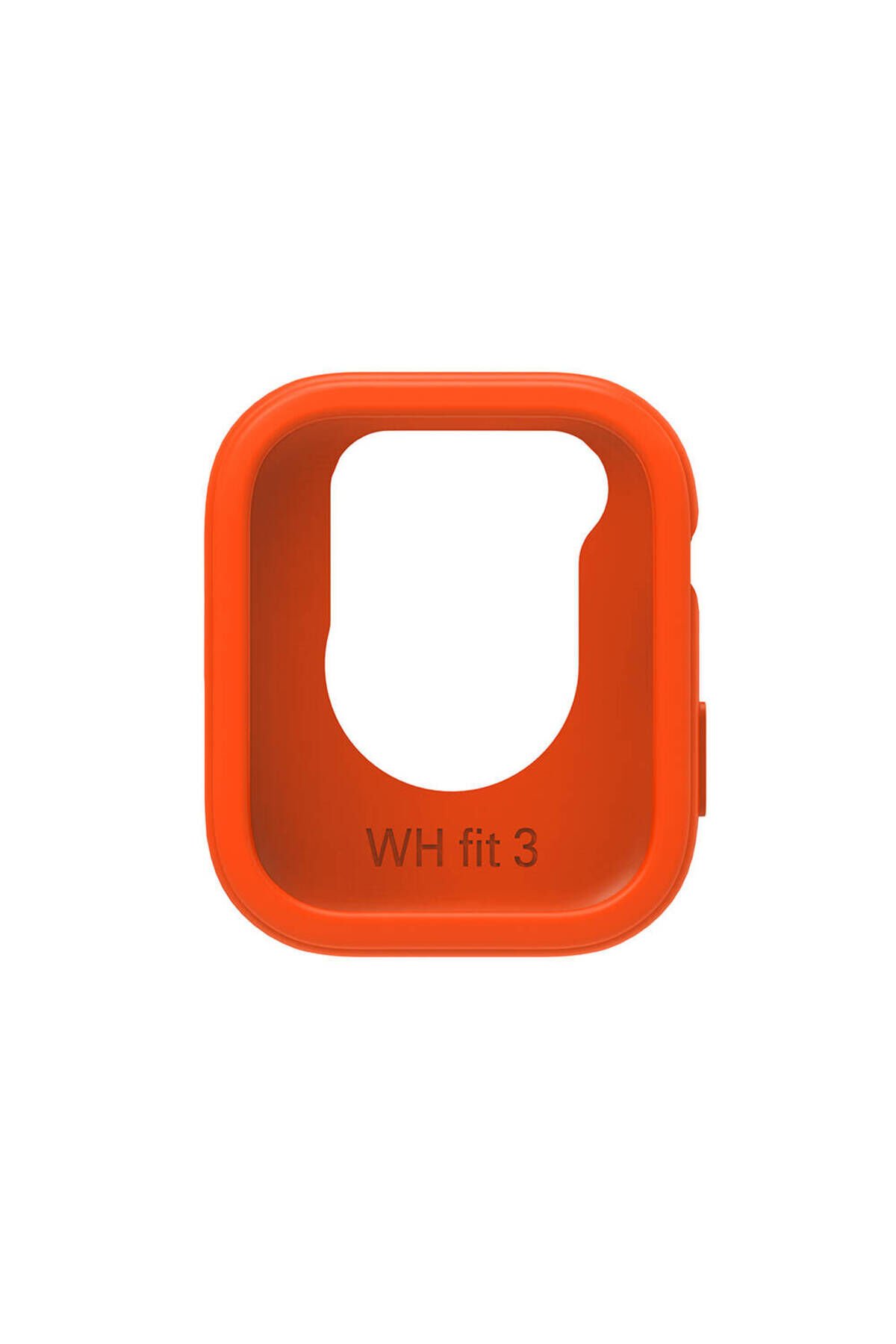 Huawei Watch Fit 3 Yumuşak TPU Silikon Kasa Koruyucu BSAY Watch Gard 34 - Kırmızı Kırmızı