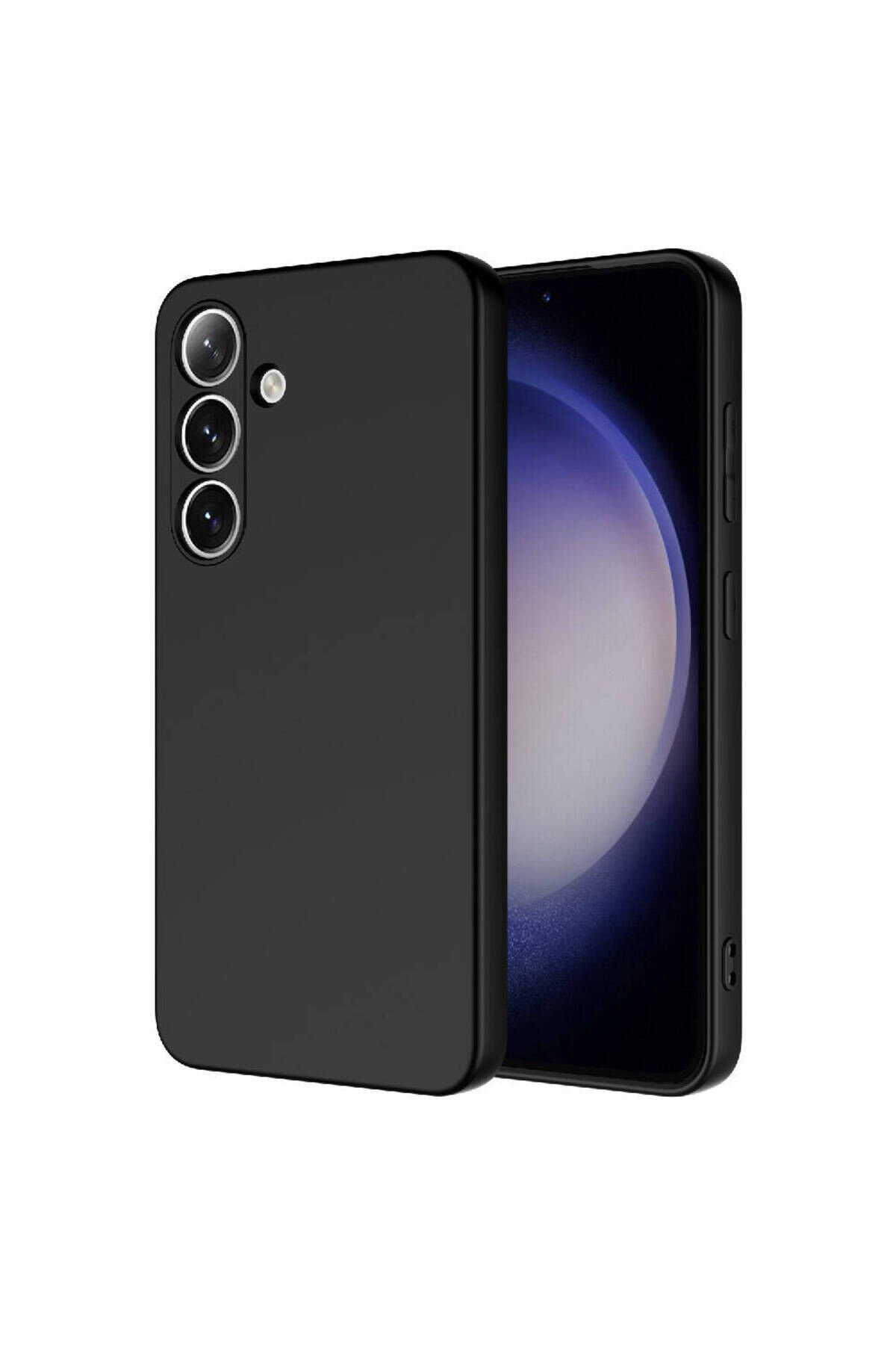 Galaxy S24 Uyumlu BSAY Mara Lansman Kılıf-Koyu Yeşil Siyah