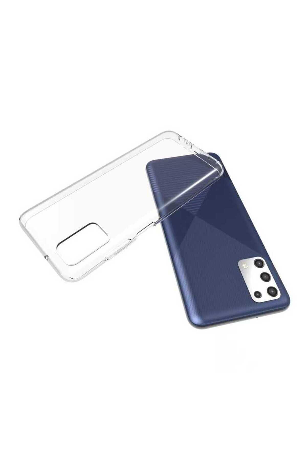 Galaxy A03S Kılıf BSAY Süper Silikon Kapak - Renksiz Renksiz