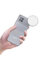 Galaxy M22 Kılıf BSAY Süper Silikon Kapak - Renksiz Renksiz