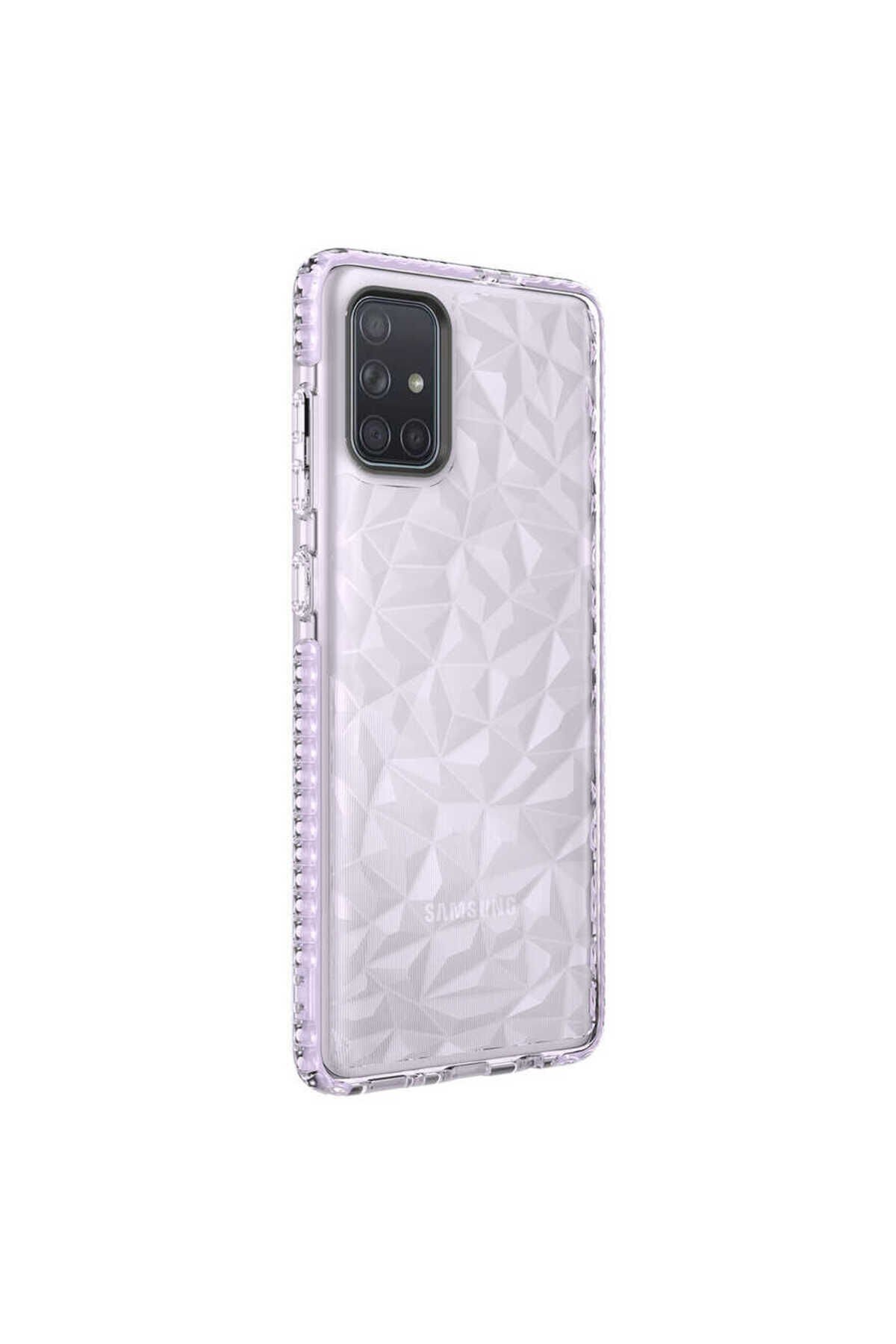 Galaxy A71 Kılıf EFR Buzz Kapak - Mor