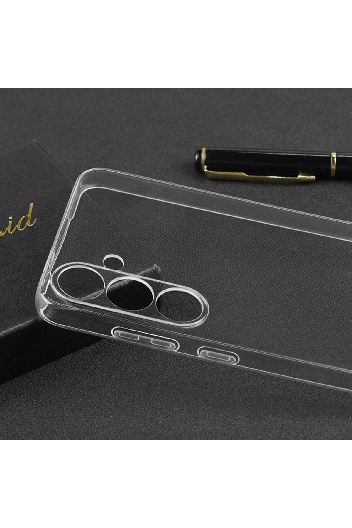 Galaxy S25 Uyumlu Kılıf SBT Süper Silikon Kapak-Şeffaf Şeffaf