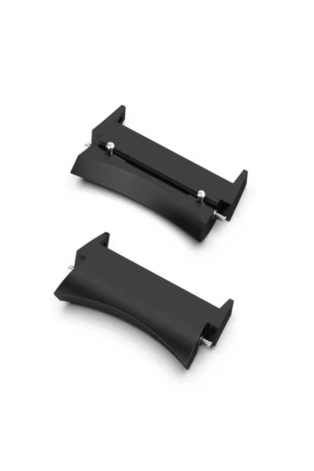 Galaxy Watch 4 44mm 20mm Metal Kordon Dönüştürücü BSAY- Siyah Siyah