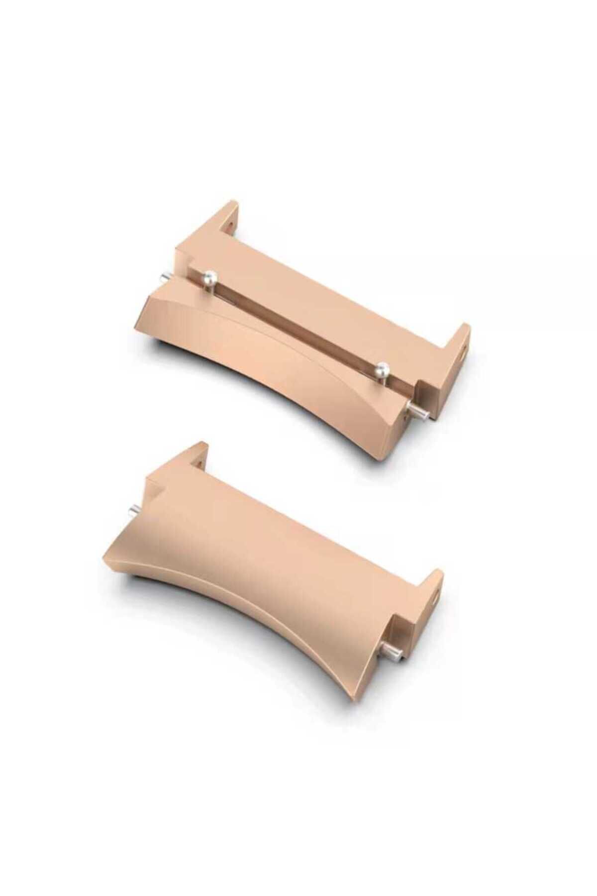 Galaxy Watch 4 44mm 20mm Metal Kordon Dönüştürücü BSAY- Siyah Gümüş