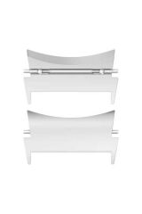 Galaxy Watch 4 Classic 42mm 20mm Metal Kordon Dönüştürücü BSAY- Gümüş Gümüş