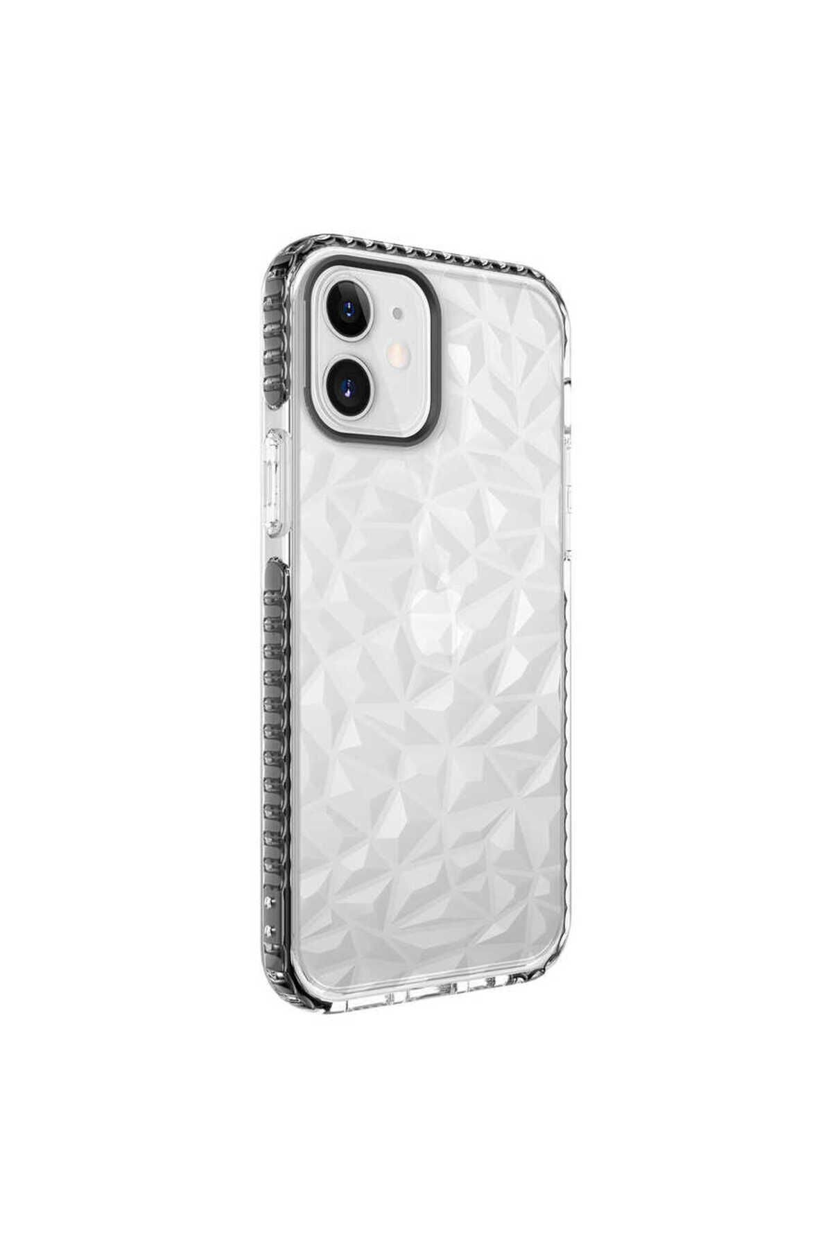 iPhone 12 Uyumlu BSAY Buzz Kılıf-Siyah