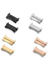 Galaxy Watch 4 Classic 46mm 20mm Metal Kordon Dönüştürücü BSAY- Siyah Gümüş