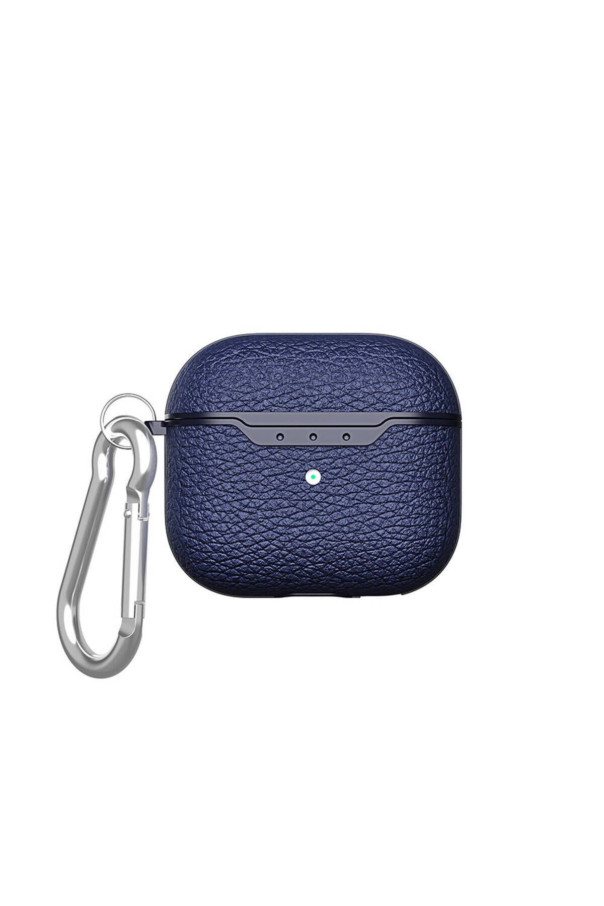 Air-Pods 4 Kılıf BSAY Airbag 03 Silikon-Lacivert Lacivert