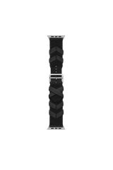 Watch 44mm Uyumlu BSAY- KRD-97 Sarmal Örgü Tasarımlı Kordon-Haki Haki