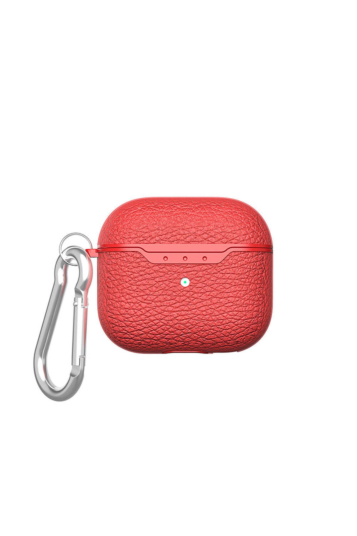 Air-Pods 4 Kılıf BSAY Airbag 03 Silikon-Lacivert Kırmızı