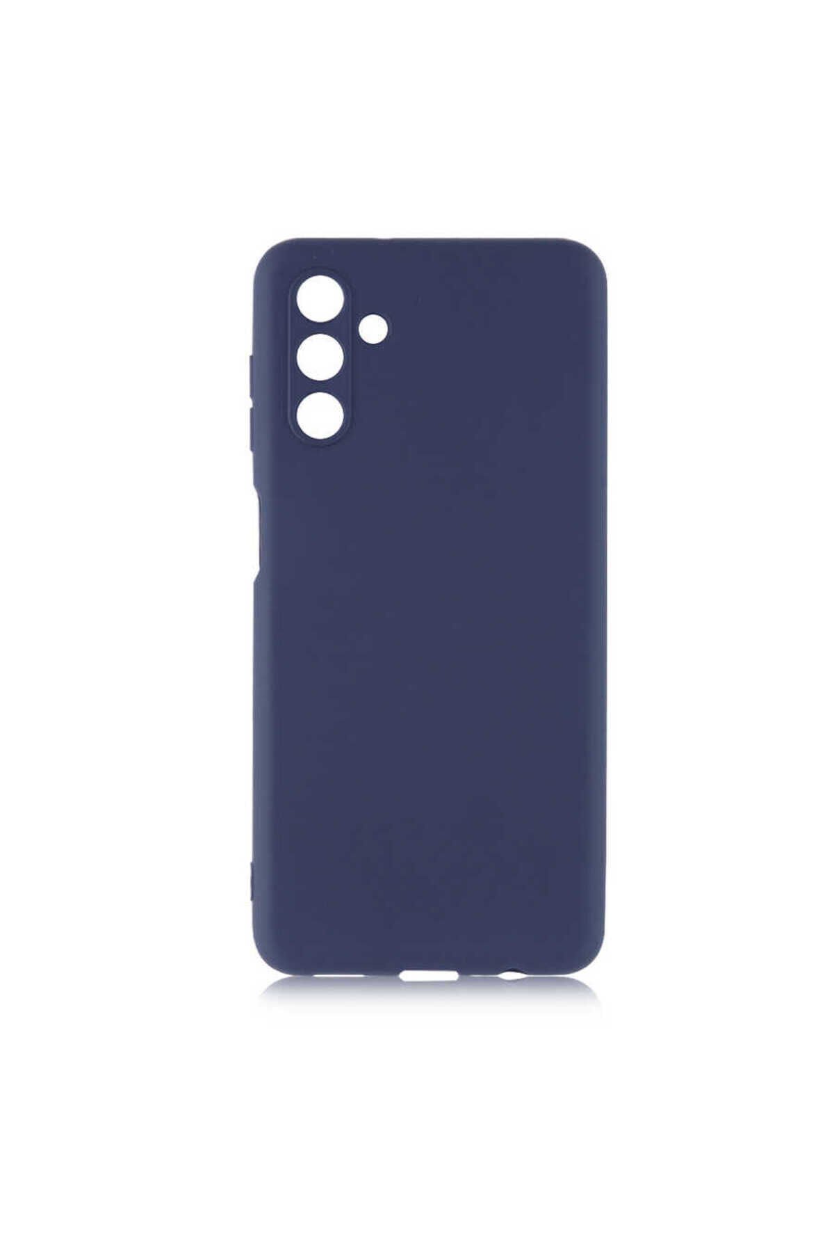 Galaxy A13 5G Kılıf BSAY Premier Silikon Kapak - Mürdüm Lacivert