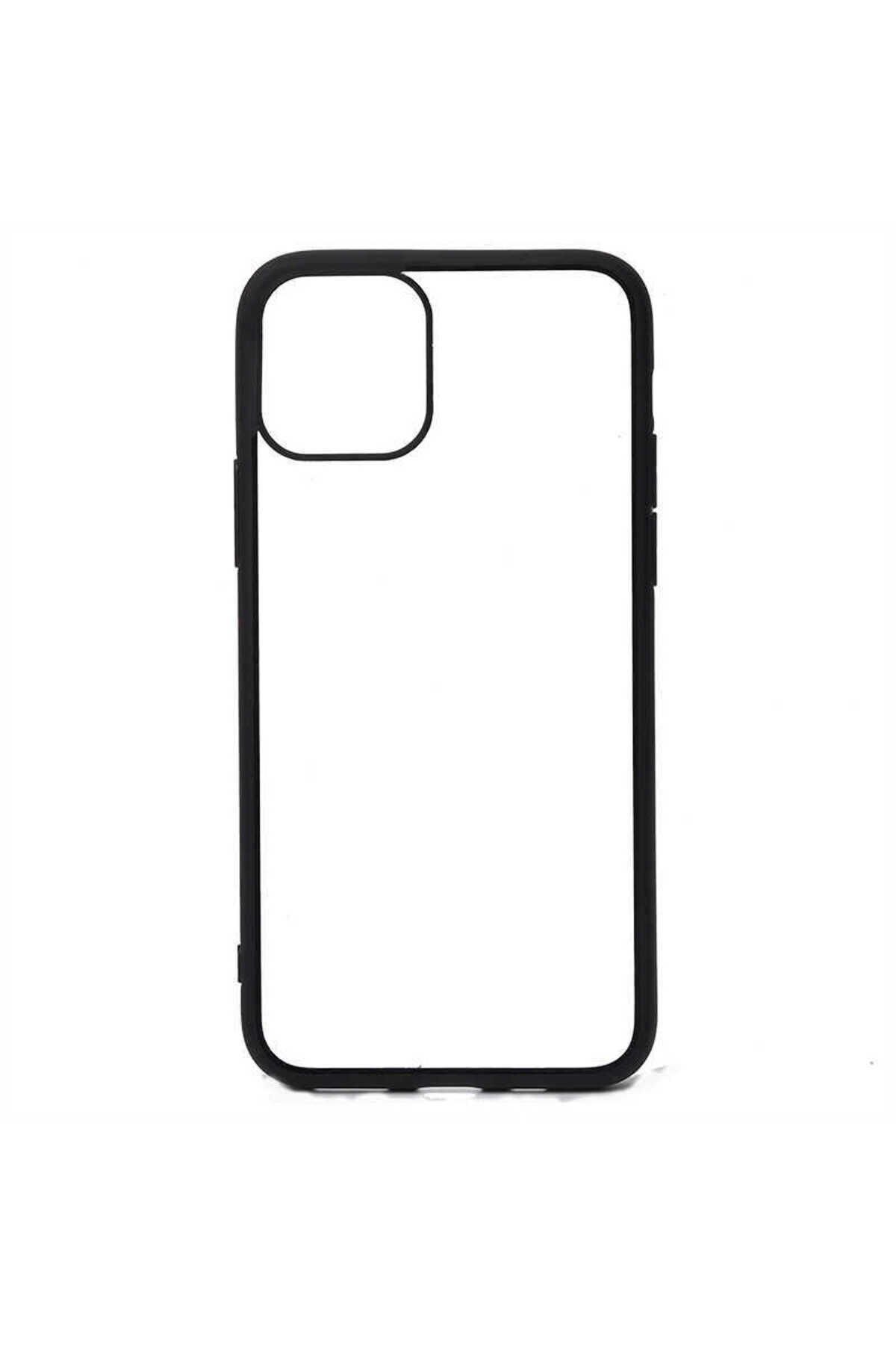 iPhone 12 Pro Max Uyumlu BSAY Endi Kılıf-Siyah Siyah