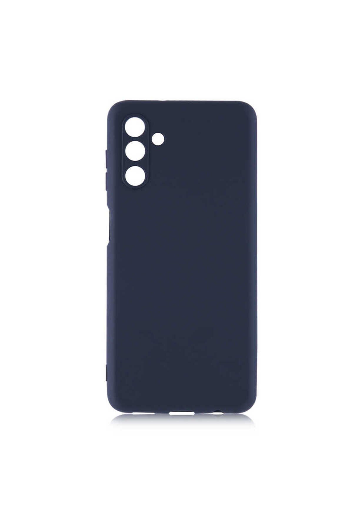 Galaxy A13 5G Kılıf BSAY Premier Silikon Kapak - Mürdüm Siyah