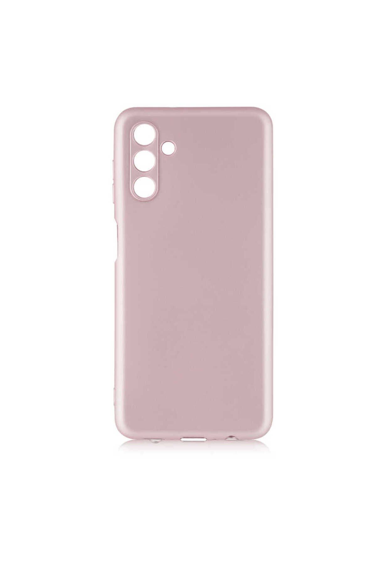 Galaxy A13 5G Kılıf MRSA Premier Silikon Kapak - Rose Gold Rose Gold