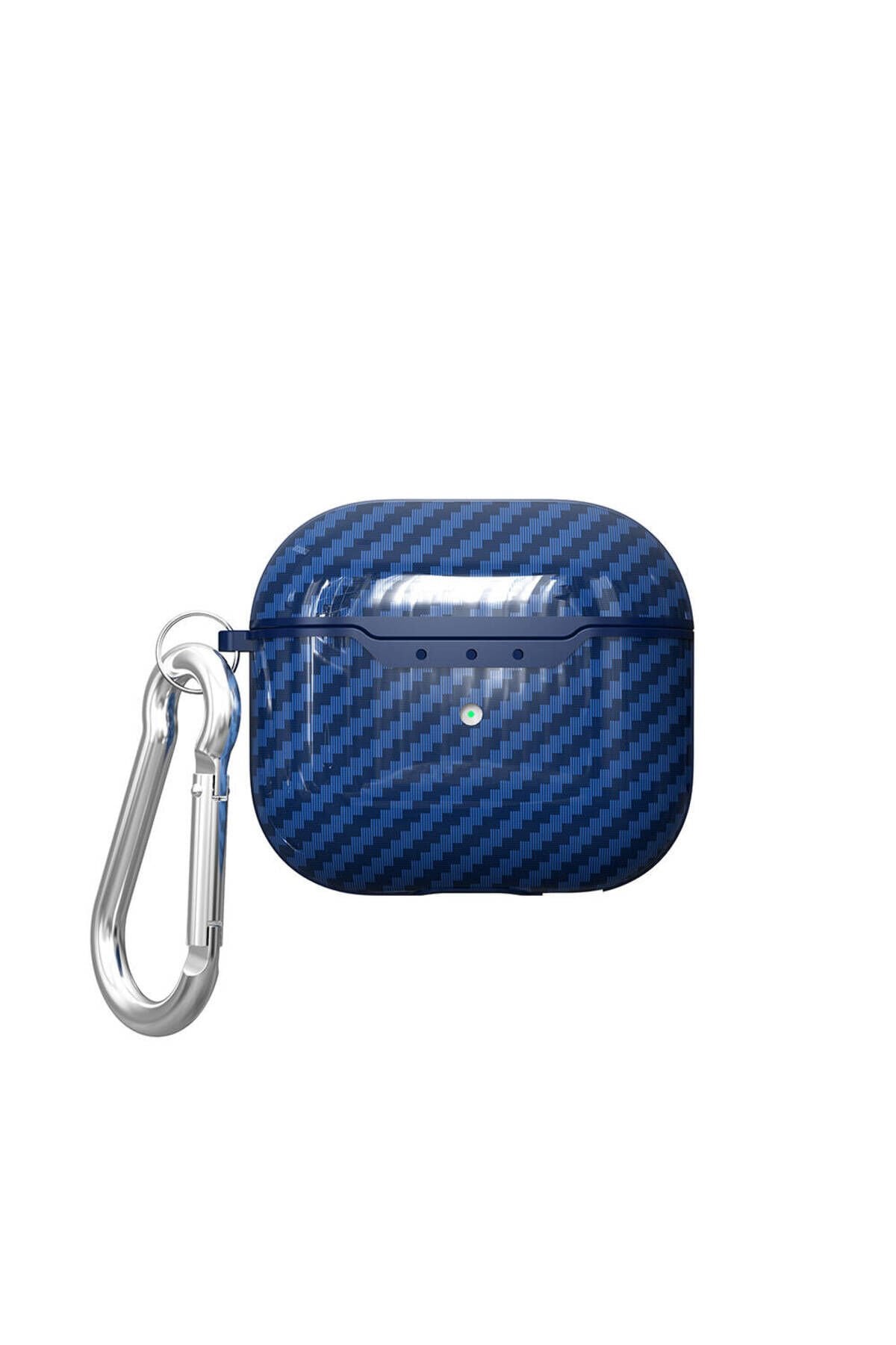 Air-Pods 4 Kılıf BSAY Airbag 05 Silikon-Yeşil Lacivert