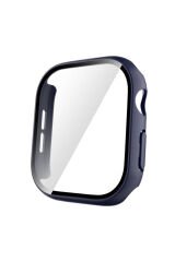 Watch 10 46mm Sert PC Kasa ve Ekran Koruyucu BSAY Watch Gard 35 - Siyah Mor