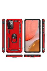 Galaxy A72 Kılıf BSAY Vega Kapak - Siyah Rose Gold