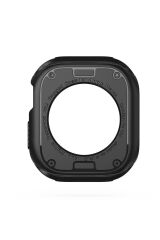 Watch 10 42mm Silikon TPU Kasa Koruyucu BSAY Watch Gard 17 - Şeffaf Siyah