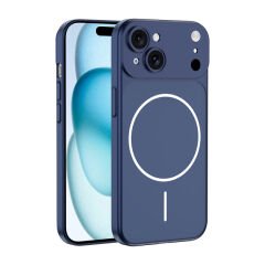 iPhone 14 Kılıf Zore M-Safe Şarj Özellikli Kamera Korumalı Spark Kılıf