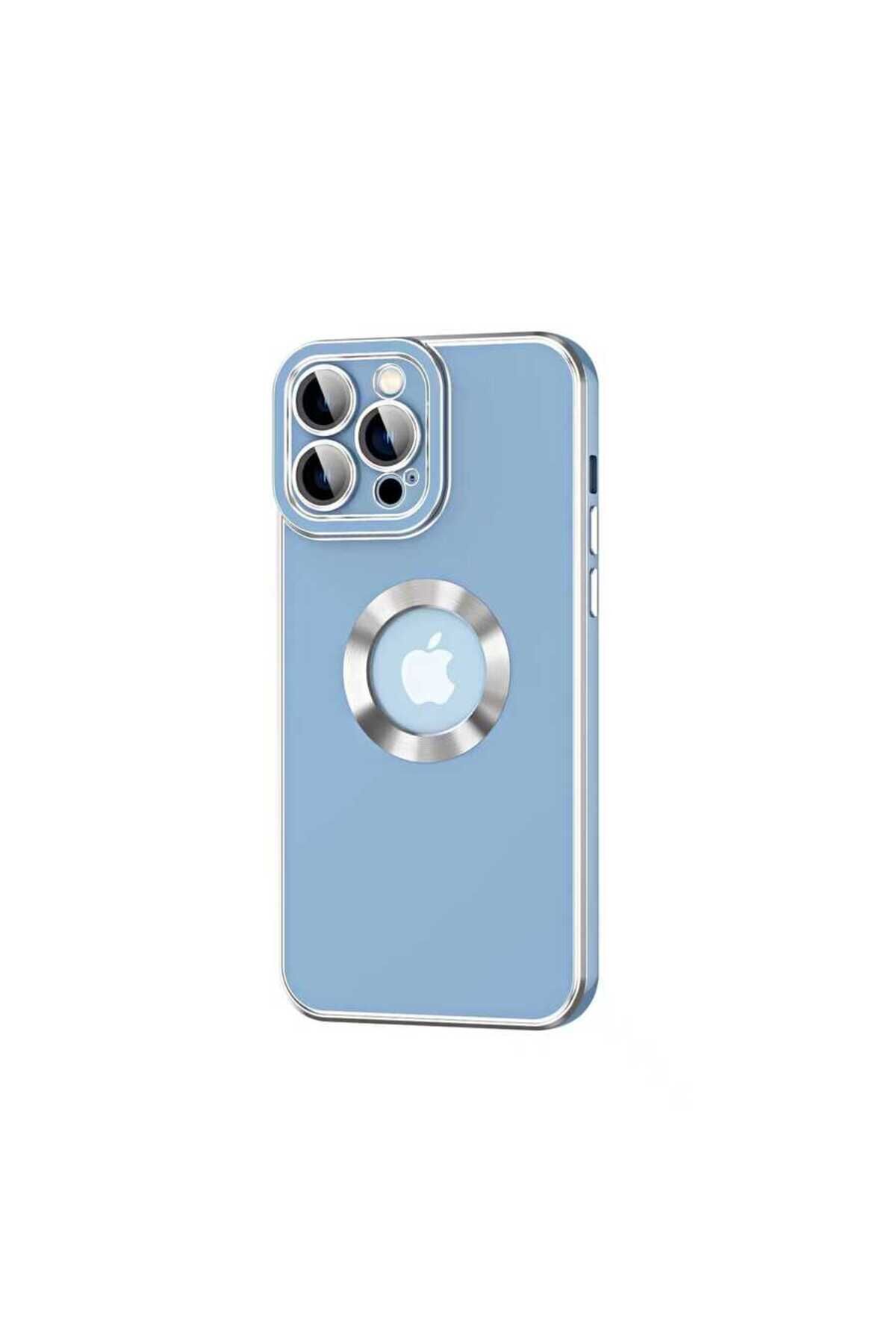 iPhone 12 Pro Uyumlu BSAY Kongo Kılıf-Beyaz Mavi