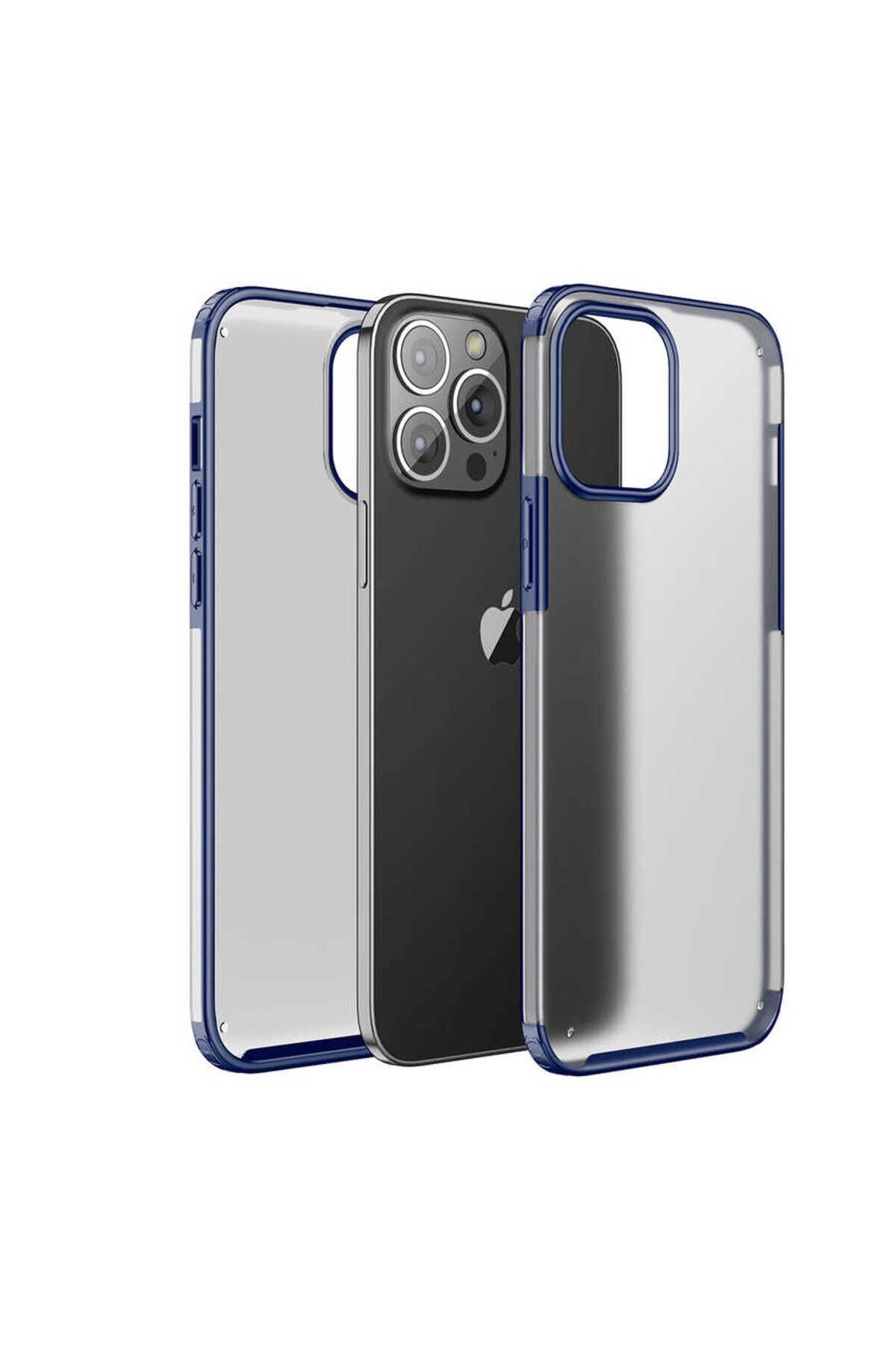 iPhone 13 Pro Max Uyumlu BSAY Volks Kılıf-Lacivert