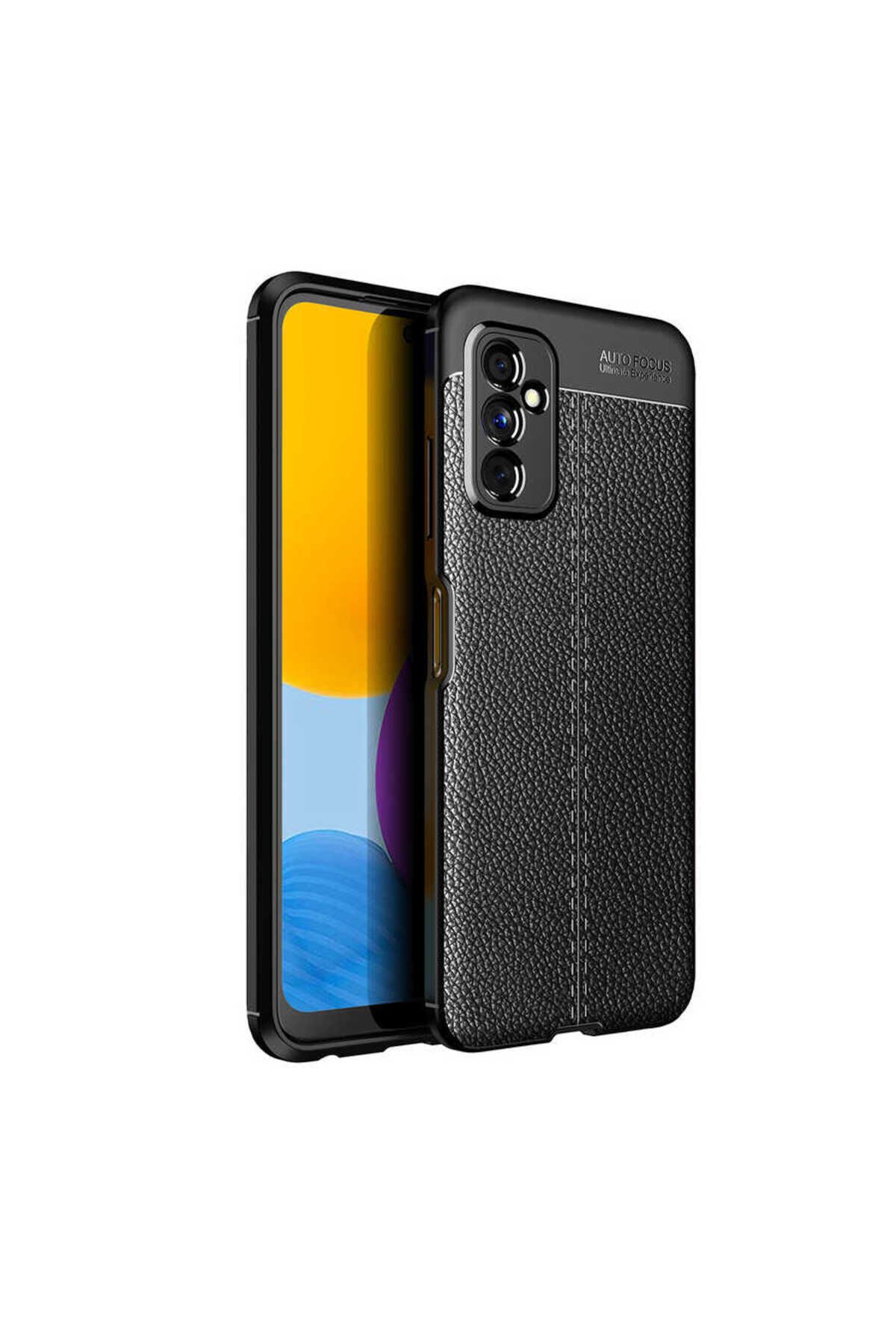 Galaxy M52 Kılıf BSAY Niss Silikon Kapak - Lacivert Lacivert