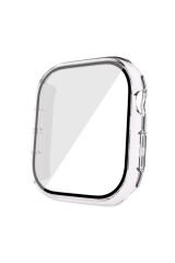 Watch 10 42mm Sert PC Kasa Electroplatink Çerçeveli Ekran Koruyucu BSAY Watch Gard 36 - Colorful Altın