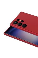 Galaxy S24 Ultra Uyumlu BSAY Premier Silikon Kılıf-Mürdüm Mürdüm
