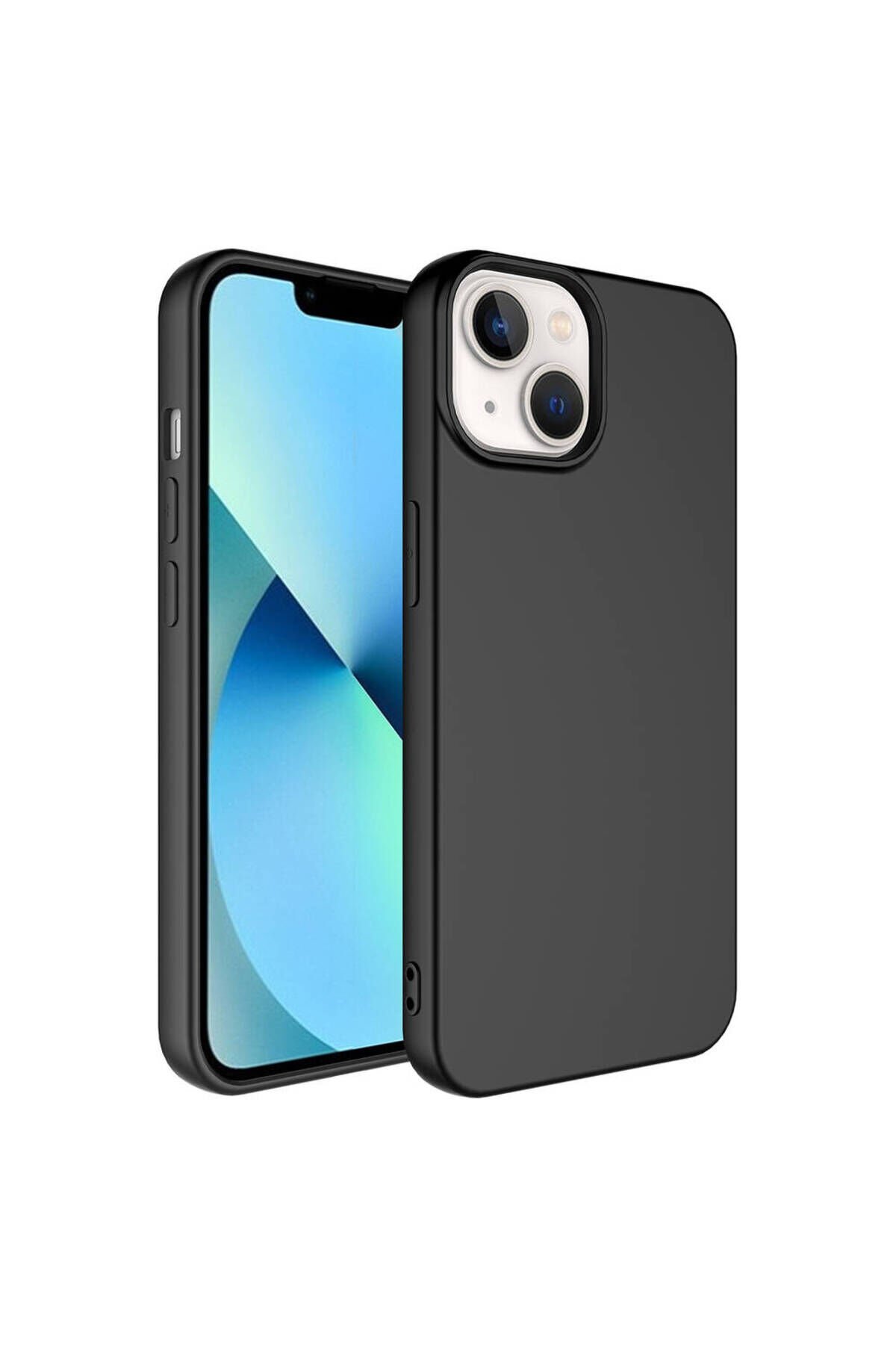 iPhone 14 Kılıf BSAY LSR Lansman Kapak - Lila Siyah