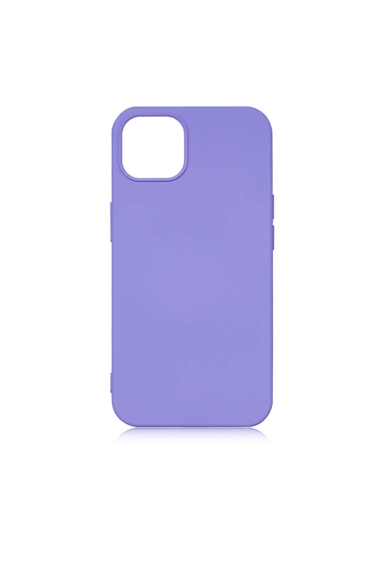 iPhone 14 Plus Kılıf BSAY LSR Lansman Kapak - Koyu Yeşil Lila